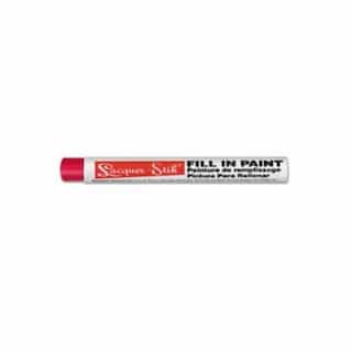 3/8" Lacquer-Stick, Fill-In Paint Marker, Red