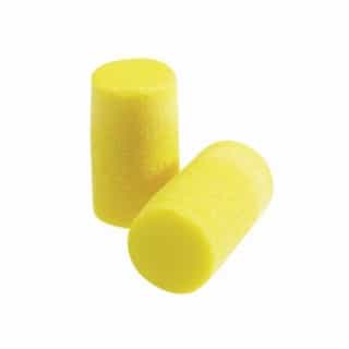 3M Classic Plus Foam Earplugs, Uncorded, Yellow