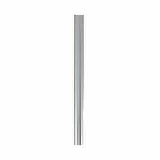 10-in Down Rod for Matthews-Gerbar Fans, Polished Chrome