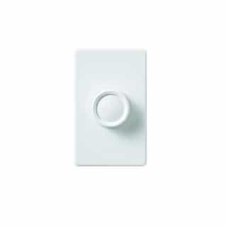 Retro Rotary Wall Switch, Gloss White