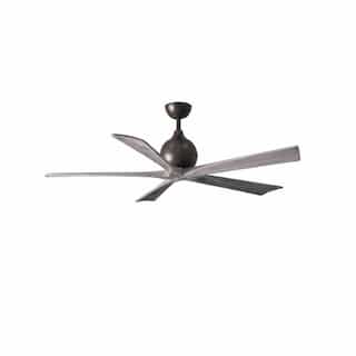 Matthews Fan 42-in 25W Irene-5 Ceiling Fan w/Remote, DC, 6-Speed, 5-Barn Wood Blades, Textured Bronze