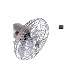 13-in Fan Blade Set w/Safety Cage, 3-Metal Blades, Bronzette (Motor Not Included)