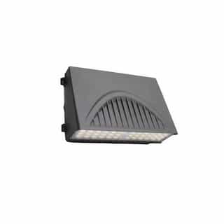 40W Full Cut-Off LED Wall Pack w/ Photocell, 4800 lm, 120V-277V, Selectable CCT
