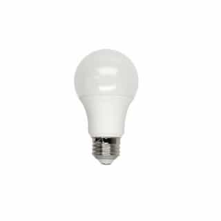 9W LED A19 Bulb, E26, Dimmable, 800 lm, 120V, 2700K, Bulk