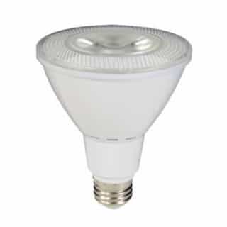 13W LED PAR30 Bulb, Long Neck, 40 Degree Beam, E26, 1000 lm, 277V, 4000K