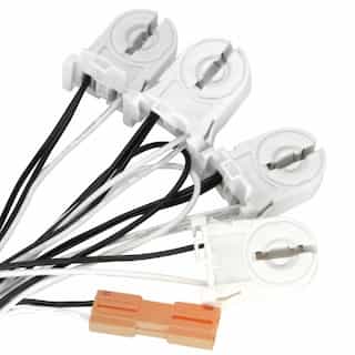 4-Lamp Wiring Harness for LED T8 Tubes