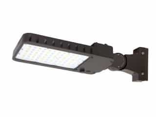 60W LED Slim Area Light w/Flexible Arm, T3, 277V-480V, Selectable 