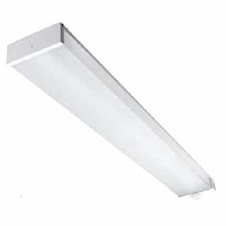 20 W 4000K LED Utility Wrap Fixture, 120-277V, 4 Ft by 6.75 In