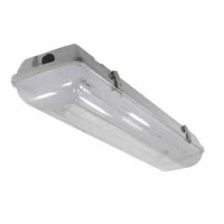 30W 4000K LED Vapor Tight Linear Fixture 24-Inch Universal Voltage