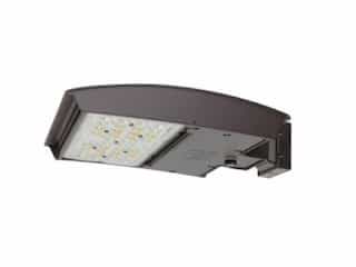 100W LED M Area Lights, T3G, C-Max, Wall Mount, 277-480V, Selectable
