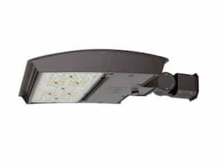 MaxLite 100W LED Flood Light, Wide, Slipfitter, 277V-480V, CCT Select