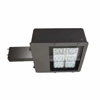136 Watt 5000K LED Area Light Fixture 50/5W, 120-277V, Type V, Bronze
