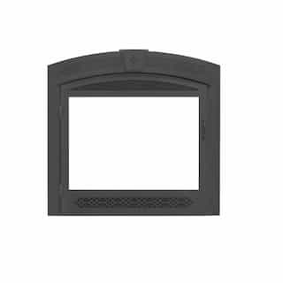 Surround w/Operable Safety Barrier for Ascent X 36/X 70 Fireplace, BLK