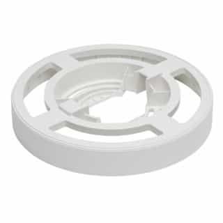 7-in Round Collar for Blink Pro Light Fixture, White