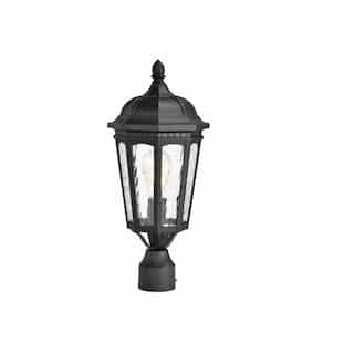 Nuvo 19.5-in East River Outdoor Post Light Fixture w/o Bulb, 120V, MB