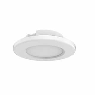 4-in 9W LED Surface Mount, Dimmable, 680 lm, 120V, 5000K, White