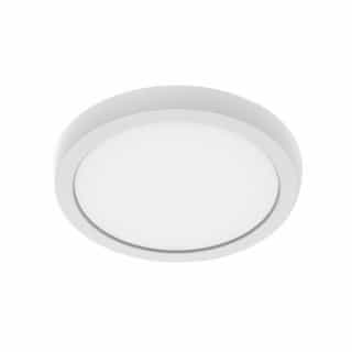 Nuvo 7-in 10W Round Blink Performer Fixture, 980 lm, 120V, 5-CCT, White