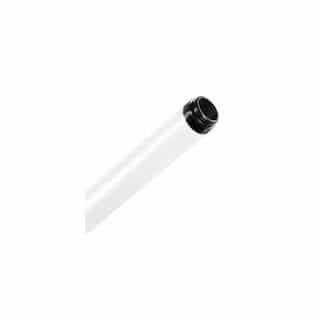4-ft T8 Tube Guard w/ End Caps, Clear