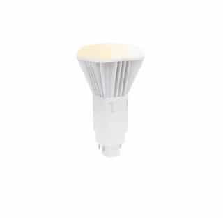 9W Vertical LED PL Lamp, 42W CFL Retrofit, Plug and Play, 1025 lm-1100 lm, Selectable CCT