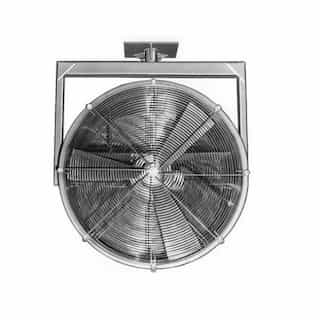 Qmark Heater 30in Permanent Mount Fan w/Explosion-Proof Motor, 2-Way Swivel, 3/4 HP, 1 Ph, 9000CFM