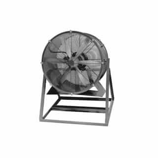Qmark Heater 30in Direct-Drive Cooling Fan, Medium Stand, 1.5 HP, 1 Ph, 11000CFM
