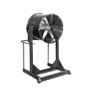 Qmark Heater 36in Direct-Drive Cooling Fan, High Stand, 1.5 HP, 1 Ph, 14850CFM