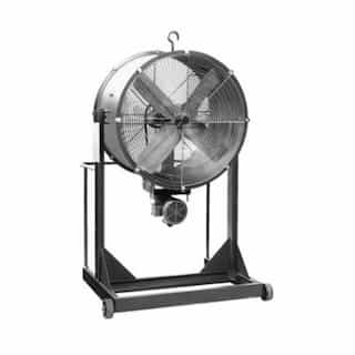 Qmark Heater 42in Belt-Drive Cooling Fan, High Stand, 7.5 HP, 3 Ph, 30000CFM