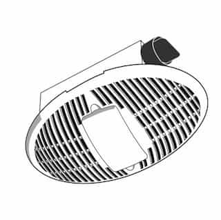 Qmark Heater Replacement Reflector Assembly for MM728NL Bathroom Fans