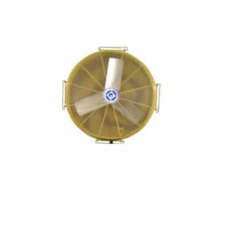 30-in High Performance Air Circulator, 2-Speed, Yellow (Fan Head Only)