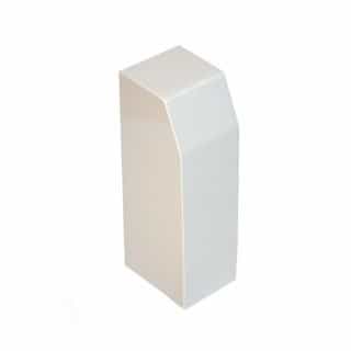 Right End Cap for PH Series Convection Heater, White