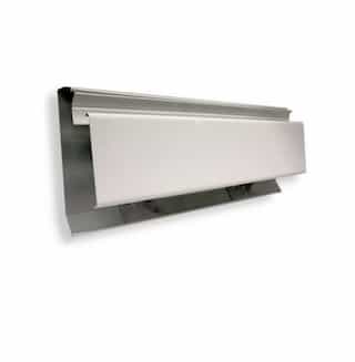 2 Ft Filler Section for Electric & Light Commercial Baseboard Heater, White