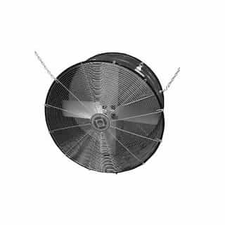 Qmark Heater 1/3 HP Direct-Drive Suspension Fan, 36" Blade, 3.75 Amp, 9200CFM