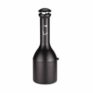 Infinity Black Traditional Outdoor Smoking Receptacle