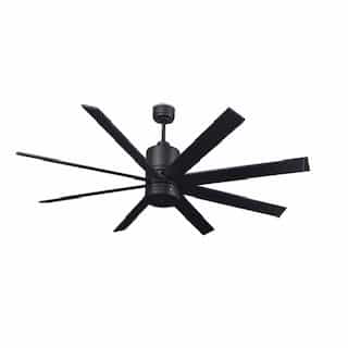 68-in Arctic II 8-Blade Ceiling Fan, Variable Speed, Wall Console, OB
