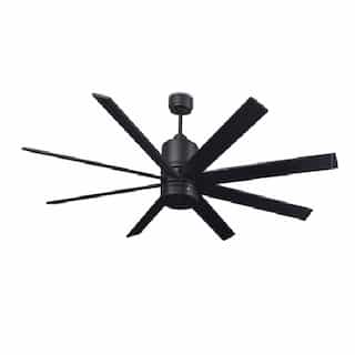 68-in Arctic II 8-Blade Ceiling Fan, Variable Speed, Wall Console, WH