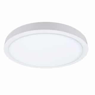 Royal Pacific 18.5W 9-in LED Slim Round Disk, Dimmable, 90CRI, 3000K, Brushed Nickel