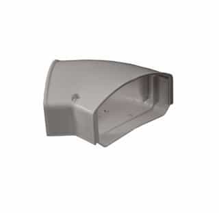 3-in Cover Guard Lineset Cover Elbow, 45 Degree, Gray
