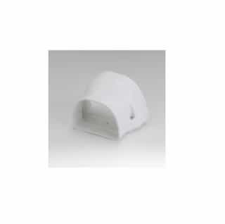 4.5-in to 3.5-in Fortress Lineset Cover Reducer, White