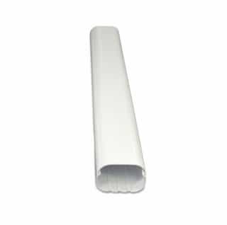 Rectorseal 4-ft Fortress Lineset Cover Ducting, 6-in Diameter, White