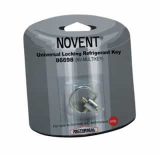 Rectorseal Novent Universal Locking Refrigerant Key