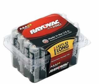 AAA Ultra Pro Alkaline Reclosable Batteries