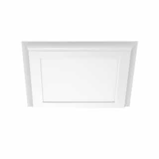 Nuvo 12x12 18W LED Surface Mount Ceiling Light, Dimmable, 1300 lm, 3000K, White