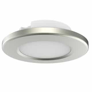 4-in 9W LED Surface Mount, 120V, Selectable CCT, Nickel