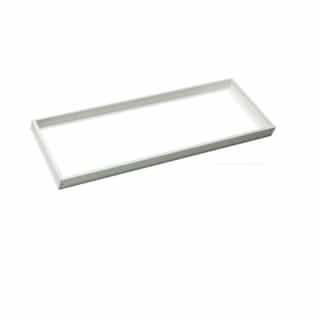 Nuvo 1x4 Slim Backlit Panel Frame Kit, White