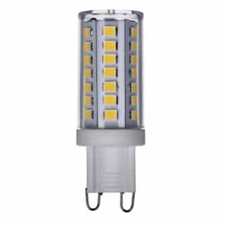 5W LED T4 Bulb, Dimmable, G9, 500lm, 120V, 2700K, Clear