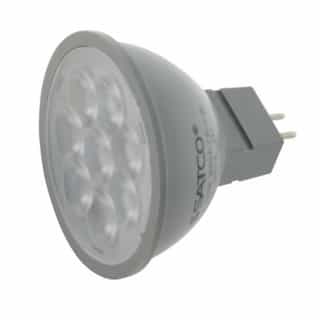 Satco 6W LED MR16 Bulb, GU5.3, Dimmable, 550 lm, 24V, 4000K (Satco S11342)