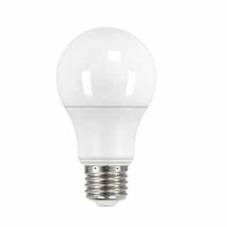 Satco 5W LED A19 Bulb, Dimmable, E26, 450 lm, 120V, 3000K, Frosted