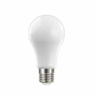 Satco 13W LED A19 Bulb, Dimmable, 100W Inc. Retrofit, 1500 lm, 2700K, Frosted