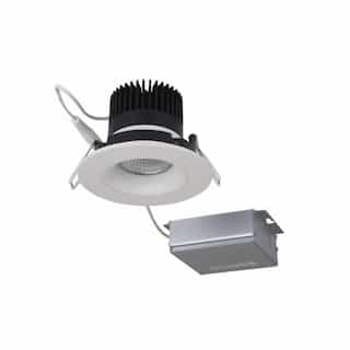 Satco 3.5-in 12W Direct-Wire LED Downlight, Dimmable, 840 lm, 120V, 3000K, White