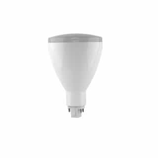 16W LED PL Bulb, 42W Fl Retrofit, Plug and Play, Vertical, G24q, 1750 lm, 3500K